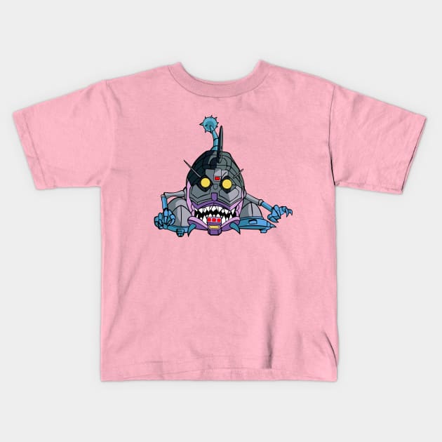 Sharkticon Kids T-Shirt by Larent